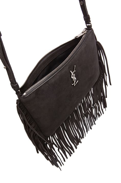 yves saint laurent fringe bag